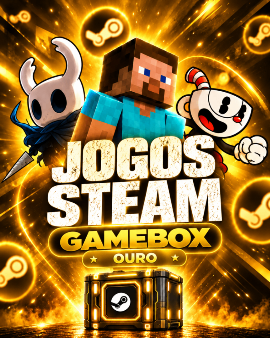 1x GAMEBOX ALEATÓRIA - OURO