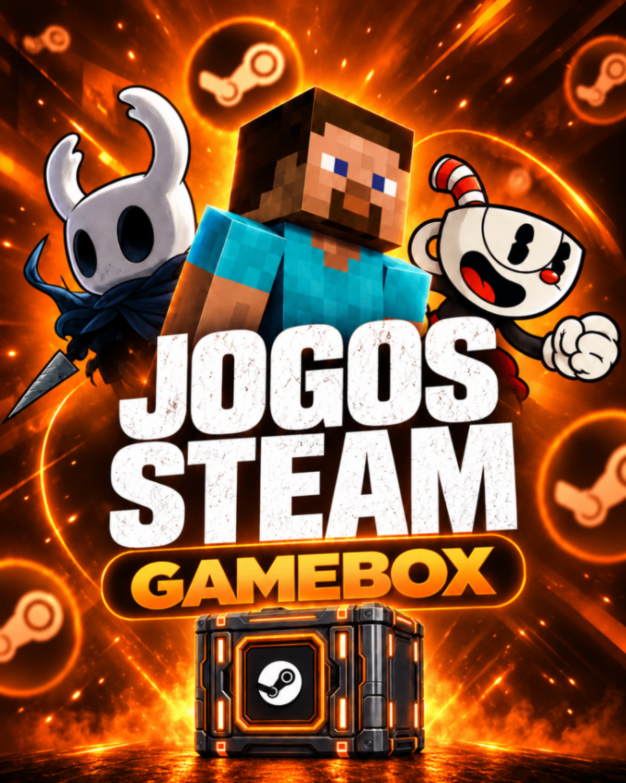 1x GameBox Aleatória - Deluxe