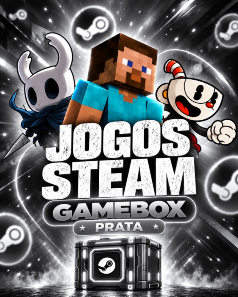 1x GAMEBOX ALEATÓRIA - PRATA